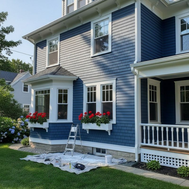Eavestrough Painting in Waco, TX